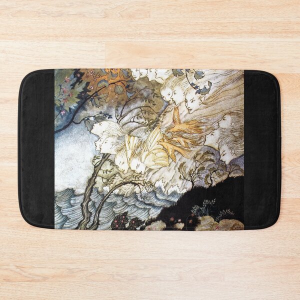 Item preview, And Sometimes a Voice - The Tempest - Arthur Rackham designed and sold by forgottenbeauty.