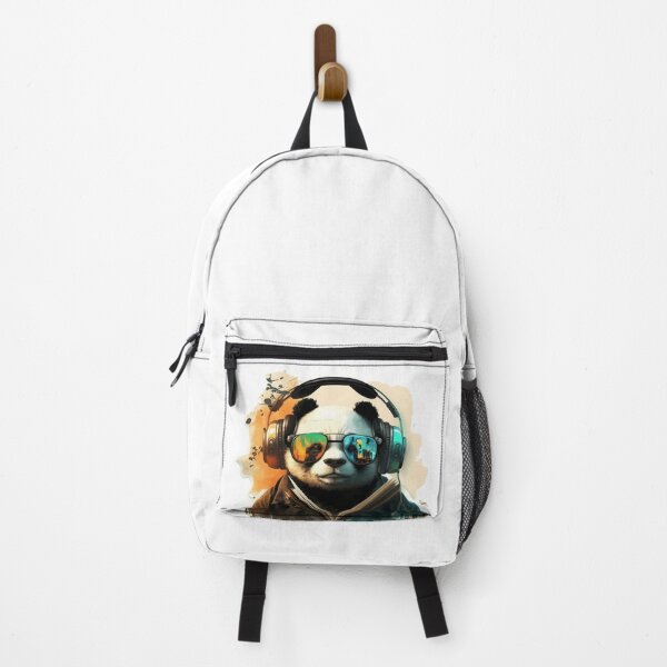 Item preview, Cool DJ Panda with headphones and sunglasses designed and sold by MLArtifex.