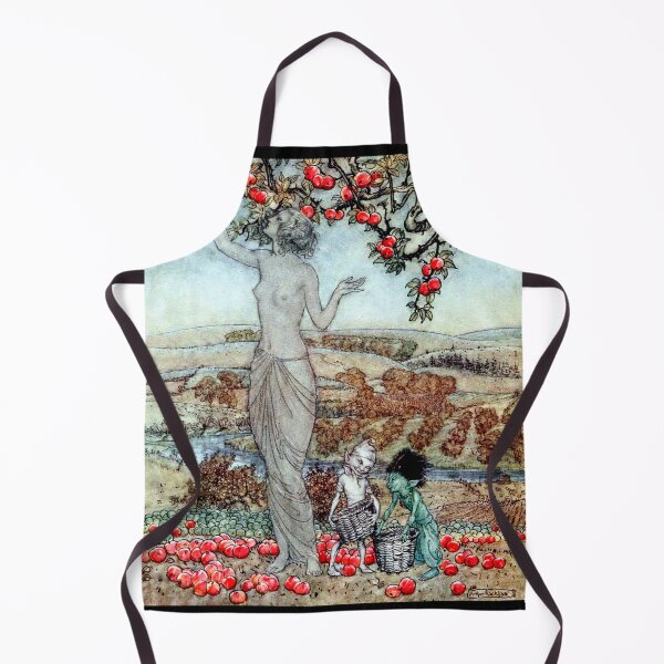 Item preview, Song to Pomona - A Dish of Apples - Arthur Rackham designed and sold by forgottenbeauty.