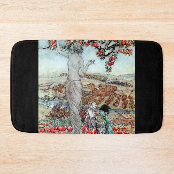 Item preview, Song to Pomona - A Dish of Apples - Arthur Rackham designed and sold by forgottenbeauty.