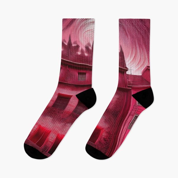 Item preview, My Mystical City - Shades of red and black/c1 designed and sold by My-fake-places.