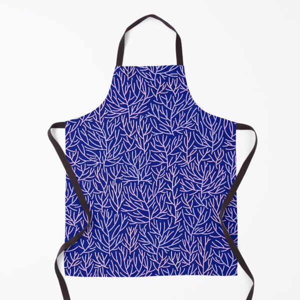 Item preview, Blue linear pattern with trees designed and sold by achtung-ein.