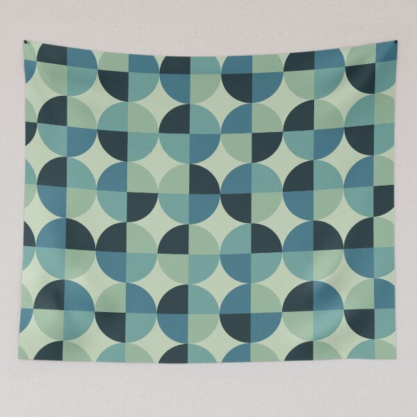 Item preview, Green Circles Pattern designed and sold by SJ-Merch.