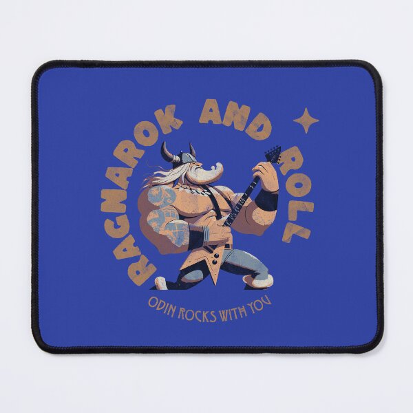 Item preview, Ragnarok and Roll - Odin rocks with you designed and sold by ManCardDesigns.
