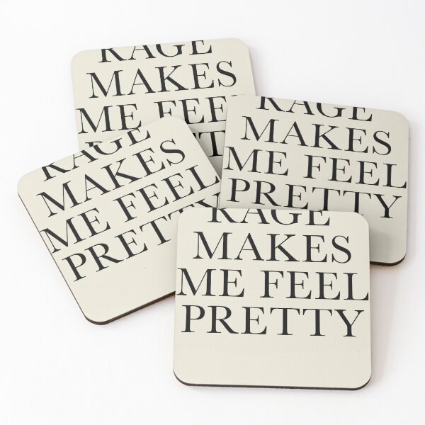 Item preview, Rage Makes Me Feel Pretty designed and sold by pyros.