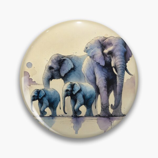 Item preview, Elephant Family designed and sold by FusiTink.