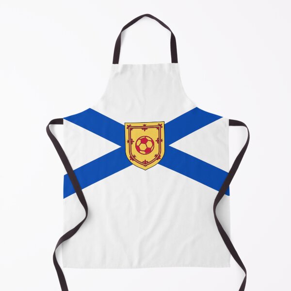 Item preview, Nova Scotia Flag with Soccer Ball Shield (bratach nova scotia le sgiath ball ball-coise) designed and sold by JonathanR1994.