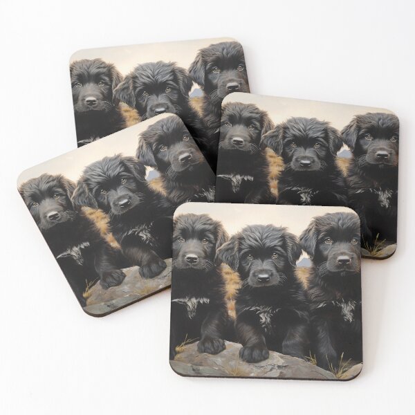 Item preview, Newfoundland dog puppies designed and sold by PetsArt.