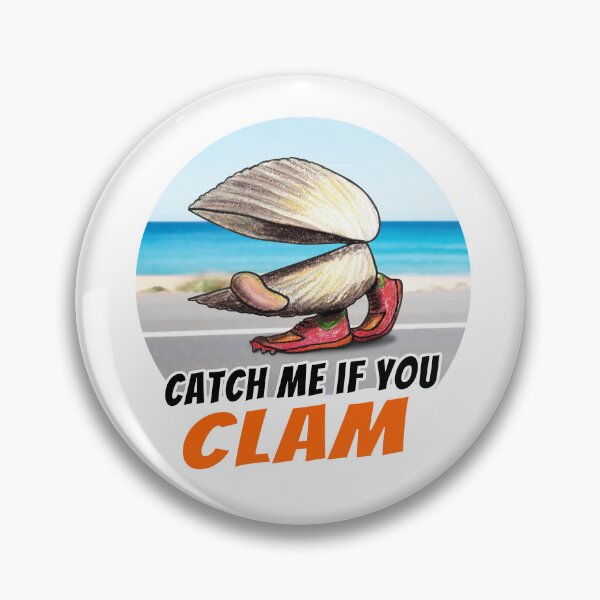Item preview, Clam Shirt - Catch Me If You Clam designed and sold by hambonepickle.