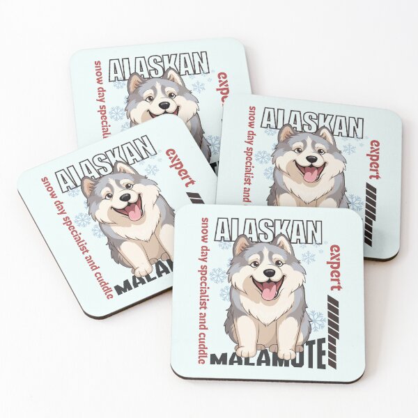Item preview, Alaskan malamute : Snow day specialist and cuddle expert designed and sold by Peerless-Prime.
