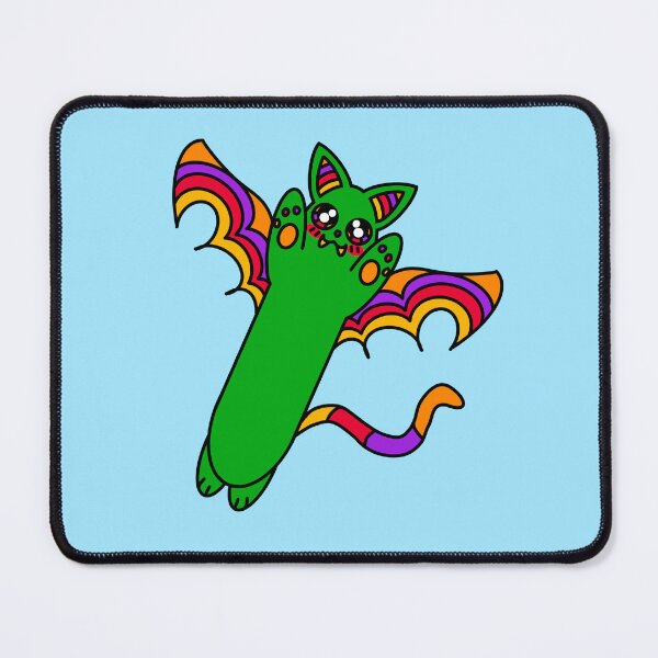 Item preview, Rainbow Color Bat Cat designed and sold by missmann.