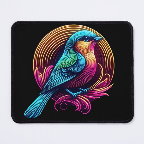 Item preview, Neon Bird designed and sold by LvlUpPrints.
