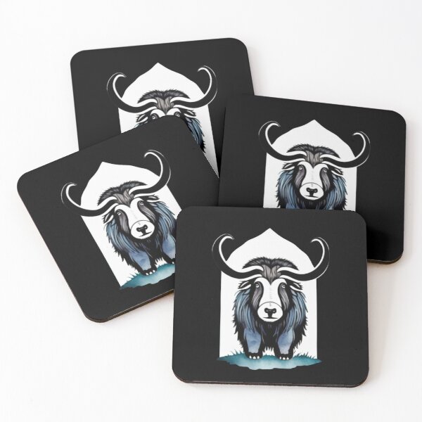 Item preview, musk ox watercolor designed and sold by EuropeanPrints.