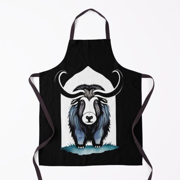 Item preview, musk ox watercolor designed and sold by EuropeanPrints.