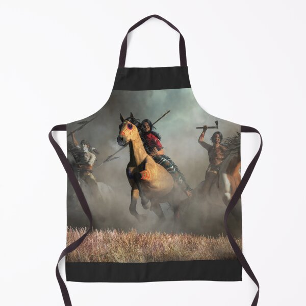 Item preview, Native American Warriors Ride into Battle designed and sold by Daniel Eskridge.