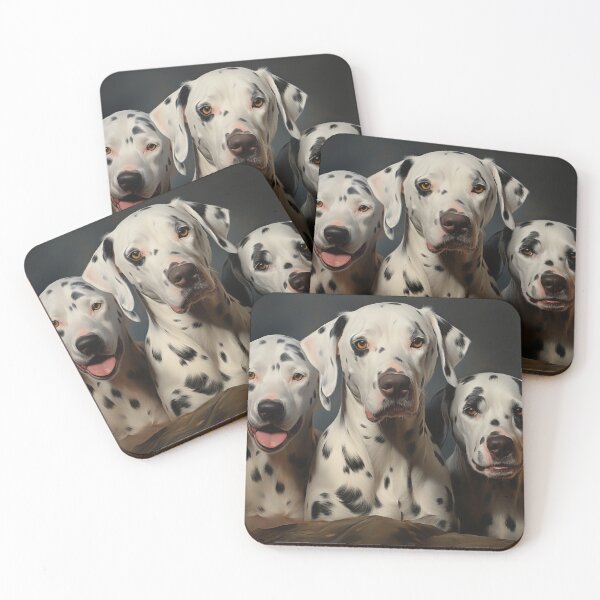 Item preview, Three Dalmatian dogs designed and sold by PetsArt.