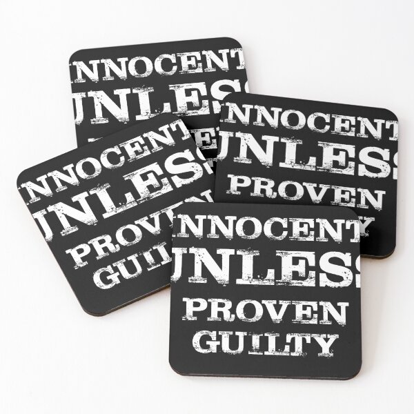 Item preview, Unless proven guilty designed and sold by djrollins.