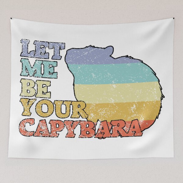 Item preview, Let Me Be Your Capybara 2 designed and sold by FotoBuda.