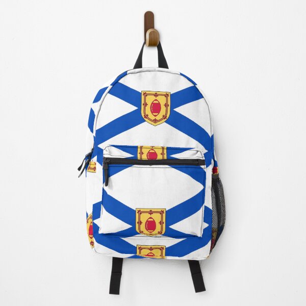 Item preview, Nova Scotia Flag with Canadian Football Shield (Bratach Alba Nuadh le sgiath ball-coise Chanada) designed and sold by JonathanR1994.