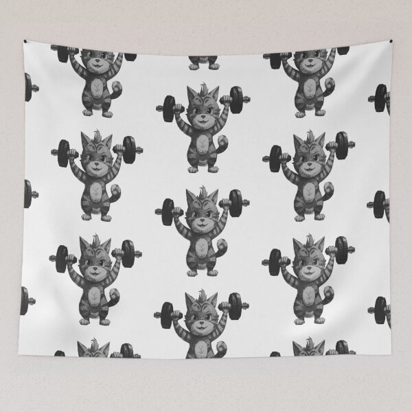 Item preview, Stronger Cat designed and sold by kinpirks.
