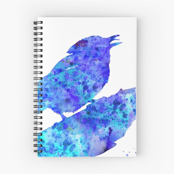 Artikelvorschau, Blue Jay, Blue Jay Kunst, Aquarell Blue Jay entworfen und verkauft von Rosaliartbook.