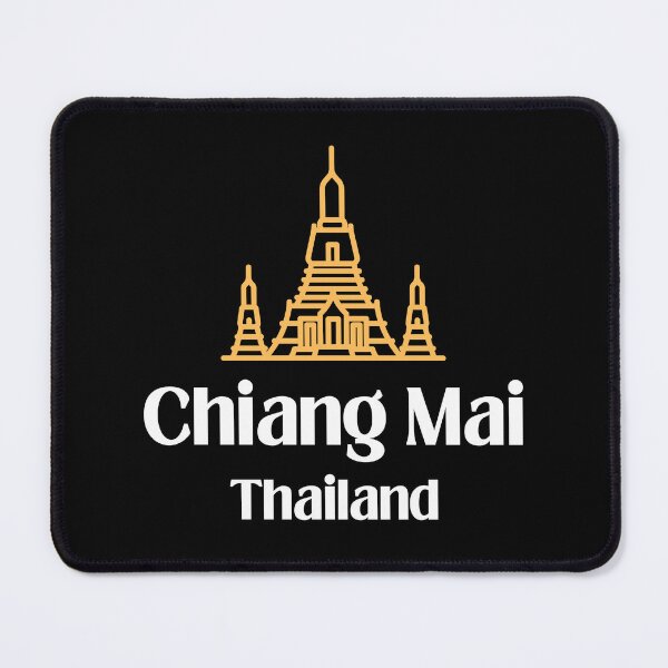 Item preview, Chiang Mai Thai Temple Design designed and sold by RektRepublic.