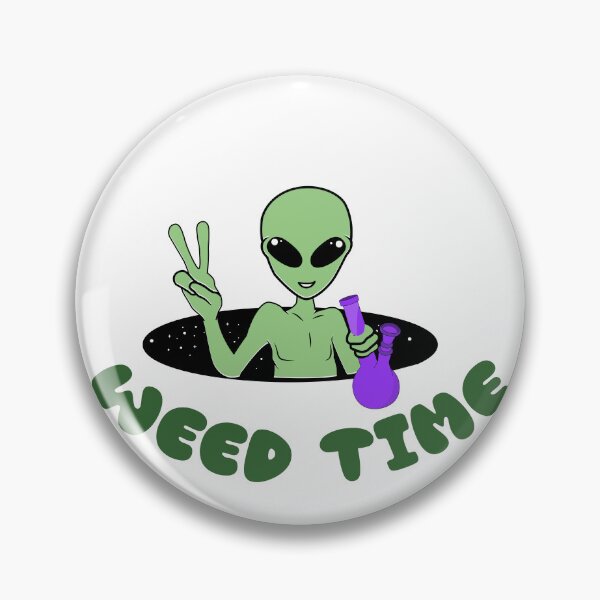 Item preview, Alien Happy Time 420 designed and sold by KarazuStudio.