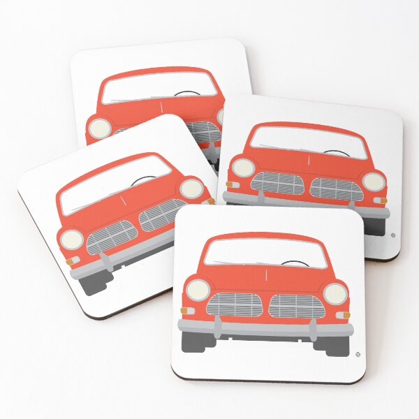 Artikelvorschau, Schwedische Oldtimer Amazon P1200, P120, P121, P122S, P130, P131, P132, P123GT, P220, P221 und P222 entworfen und verkauft von Bram Donker.