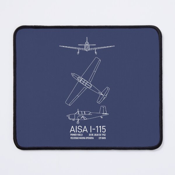 Item preview, AISA I-115 Spanish Plane Blueprints Information Diagrams designed and sold by MilitaryMart.