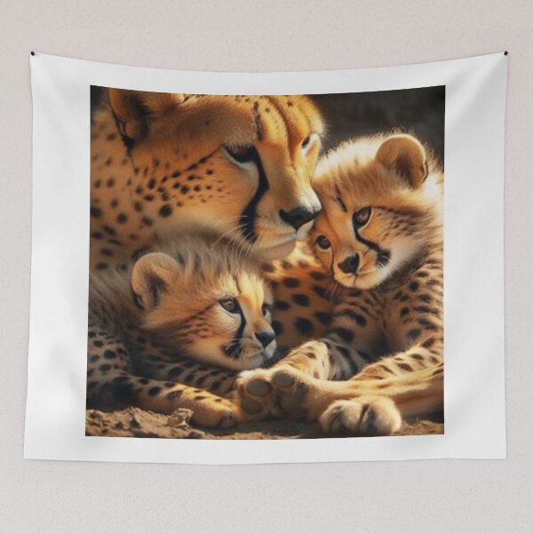 Item preview, Cheetah Adorable Scene. designed and sold by BonoloStore.