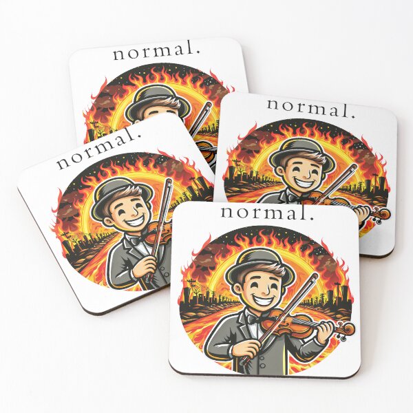 Item preview, Fiddling While the World Burns designed and sold by Chris Freilich.