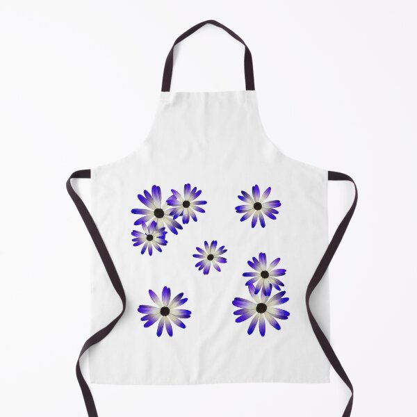 Item preview, Blue Daisy White Flowers Watercolor Art designed and sold by AveryZi.