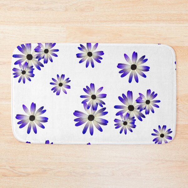 Item preview, Blue Daisy White Flowers Watercolor Art designed and sold by AveryZi.