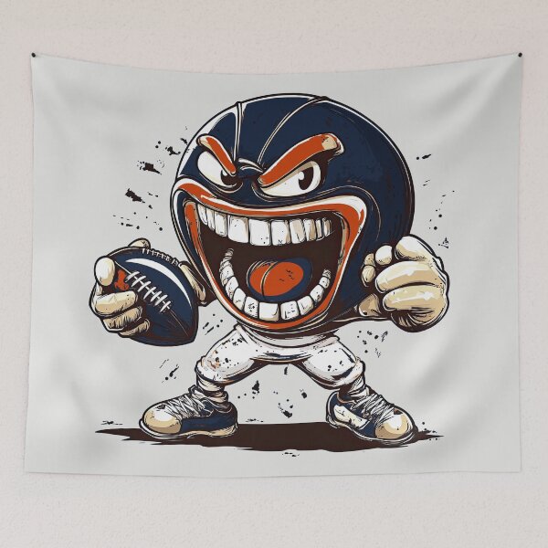 Item preview, Funny Chicago Bears Football Player designed and sold by MaryFiore.
