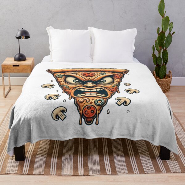 Item preview, Angry Pizza Slice designed and sold by Blink Art Studio.