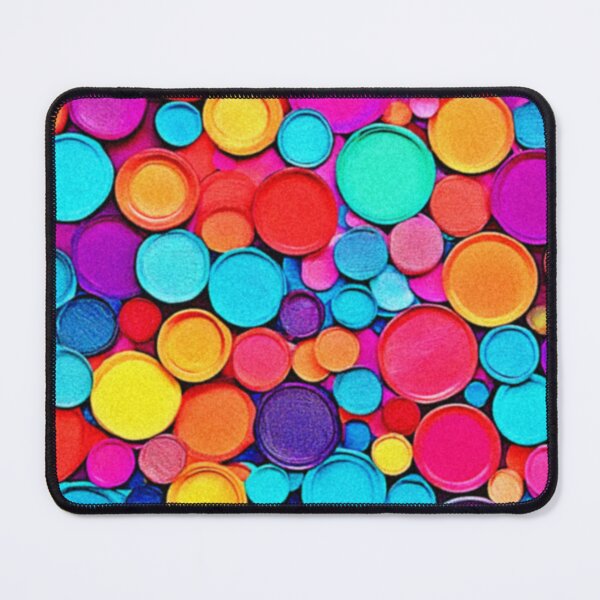 Artikelvorschau, Lebendige Polka Dot Kunst entworfen und verkauft von Health And Fitness Posts e-Store.