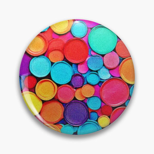 Item preview, Vibrant Polka Dot Art designed and sold by Health And Fitness Posts e-Store.