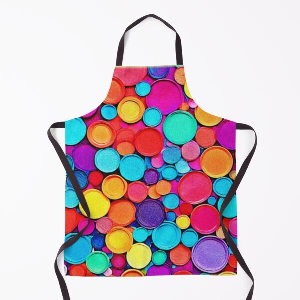 Artikelvorschau, Lebendige Polka Dot Kunst entworfen und verkauft von Health And Fitness Posts e-Store.