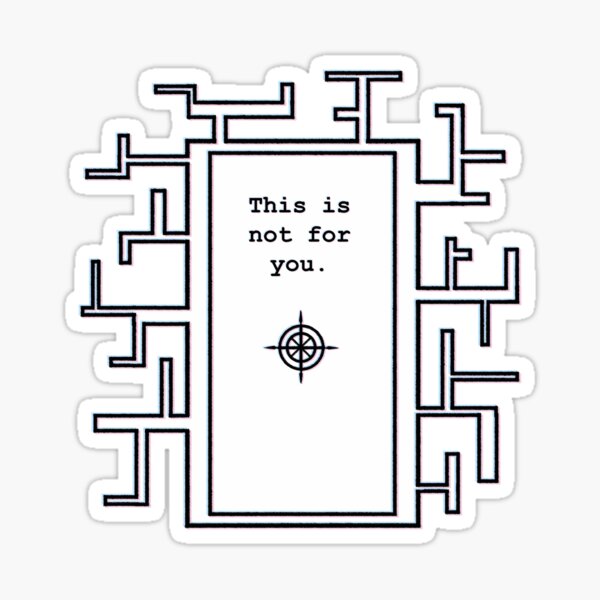 Item preview, This is not for you. White Version - House of Leaves designed and sold by jax-stars.