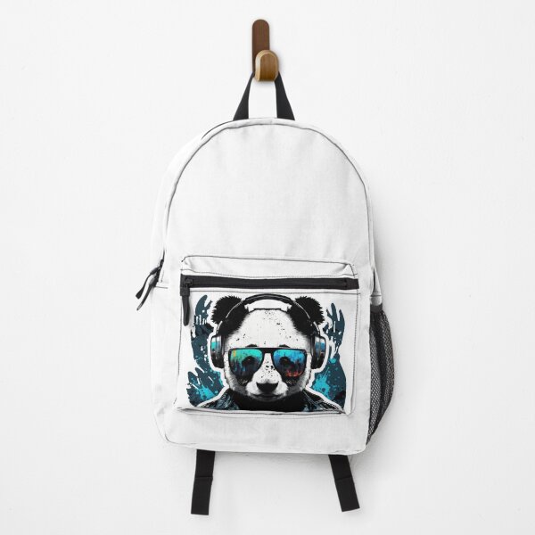Item preview, Cool DJ Panda with headphones and sunglasses designed and sold by MLArtifex.