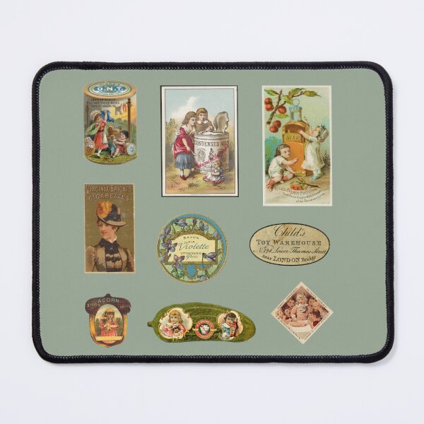 Item preview, Journaling vintage advertising stickers designed and sold by camilacarvalho.