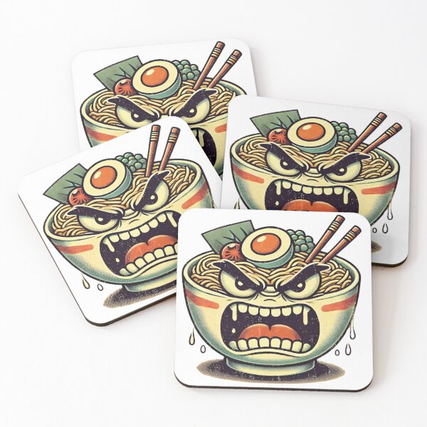 Item preview, Angry Ramen Bowl designed and sold by Blink Art Studio.