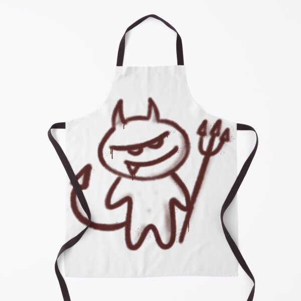 Item preview, Graffiti Devil with pitchfork designed and sold by Nigh-designs.