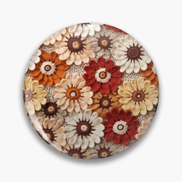 Item preview, Crocheted Flowers Pattern  designed and sold by PistachioCream.