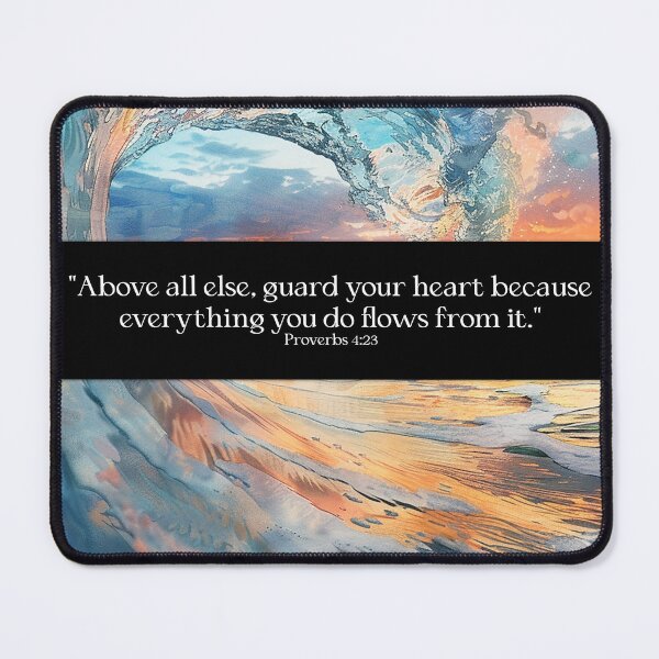 Item preview, Above all else Proverbs 4:23 designed and sold by WideIsTheGate.