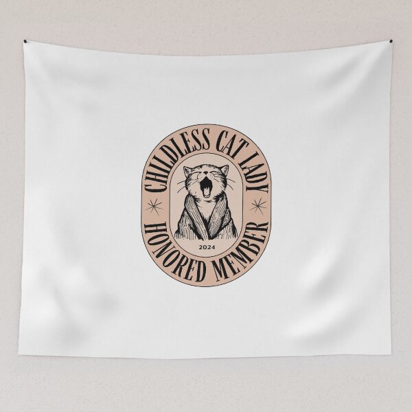 Item preview, Childless Cat Lady designed and sold by Bella Donna  Digital.