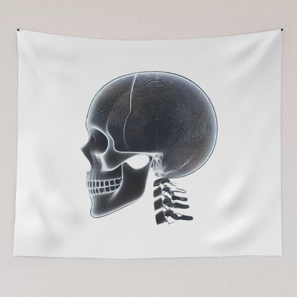 Item preview, Human Skull X-ray designed and sold by Blink Art Studio.