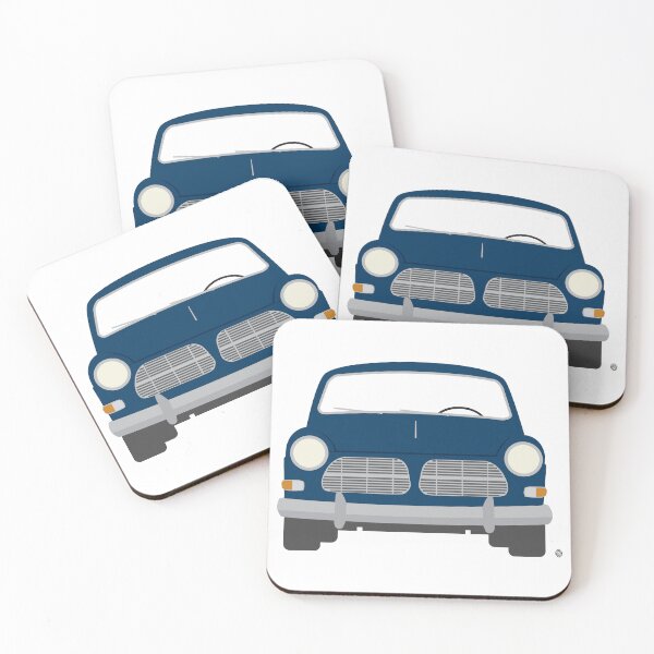 Artikelvorschau, Schwedische Oldtimer Amazon P1200, P120, P121, P122S, P130, P131, P132, P123GT, P220, P221 und P222 entworfen und verkauft von Bram Donker.