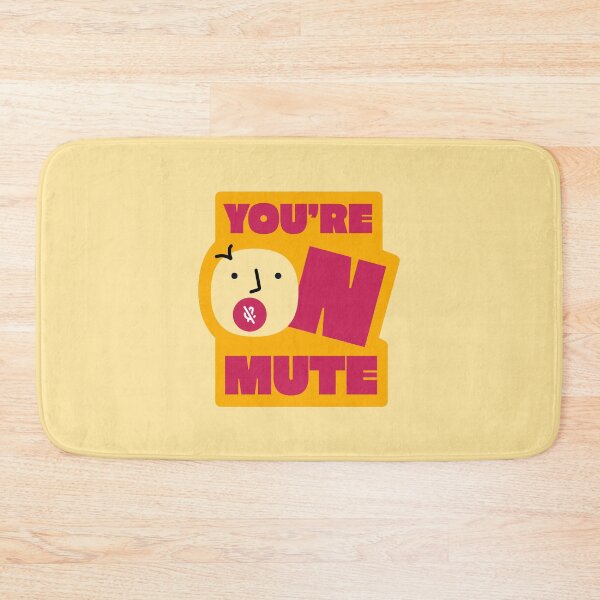 Item preview, you're on mute | software stickers | corpo stickers | tech stickers designed and sold by PoshPixel.
