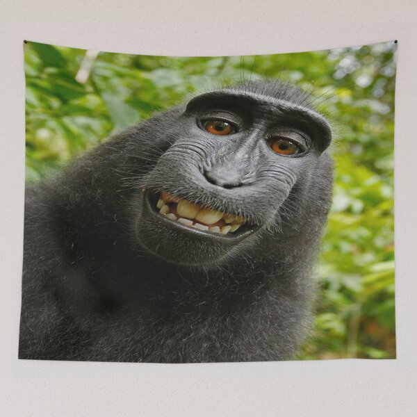 Item preview, No Worries Happy Monkey designed and sold by loganferret.